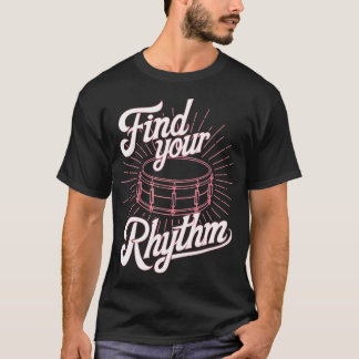 Hitta din rytm virveltrumma t shirt