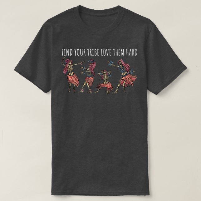 Hitta din stam Kärlek de hårt arbetande kvinnorna  T Shirt (Design framsida)