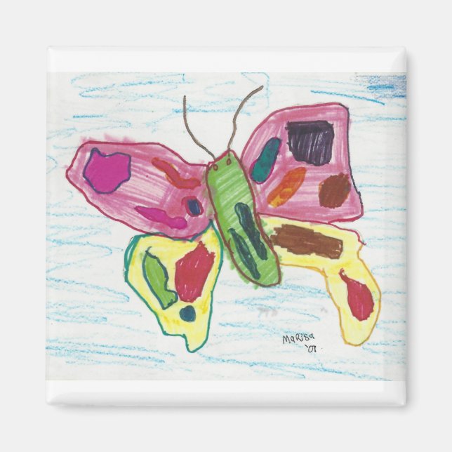 Hitta din Vingar-magnet Magnet (Framsidan)