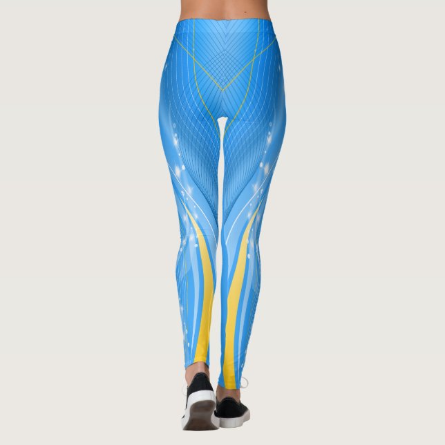 Hitta din Zen: Kvinnors Yoga Byxor & Leggings (Baksida)