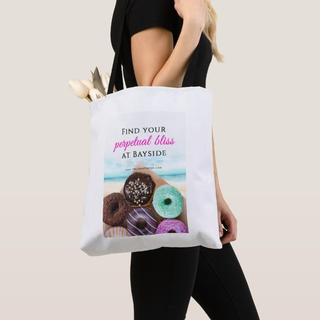 Hitta dina eviga blickar på Bayside Heat Tote Bag Tygkasse (Närbild)