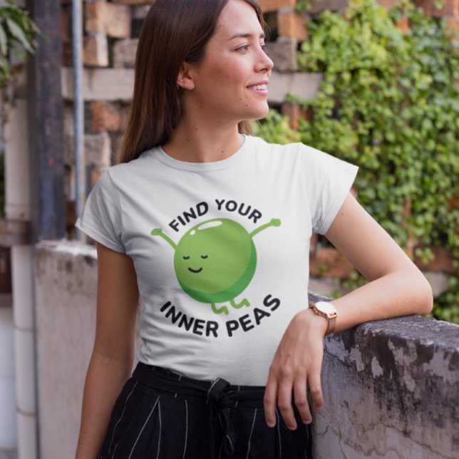 Hitta dina inre ärtor t shirt (find your inner peas t-shirt)