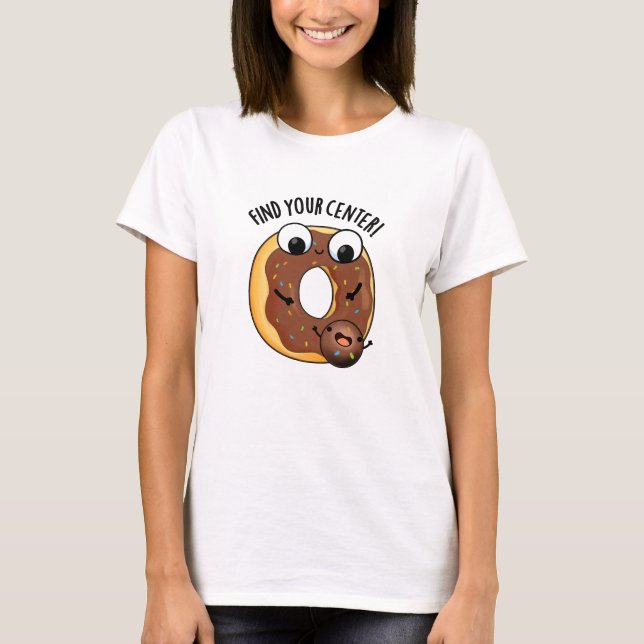 Hitta ditt center LUNT Pun Mörk BG T Shirt (Framsida)
