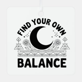 Hitta ditt eget saldo julgransdekoration