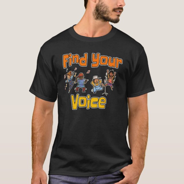 Hitta ditt program för röstsommarläsning 2023 Libr T Shirt (Framsida)