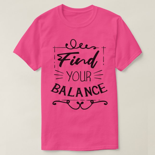 Hitta ditt saldo t shirt (Design framsida)