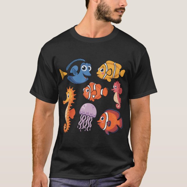 Hitta Dory T Shirt (Framsida)