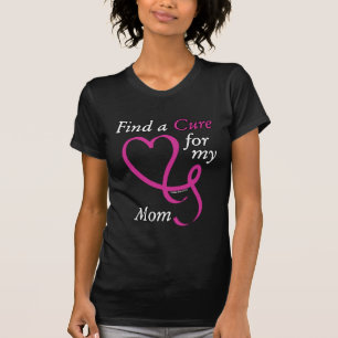 Hitta en bock/hjärta/Mamma... bröstcancer T Shirt
