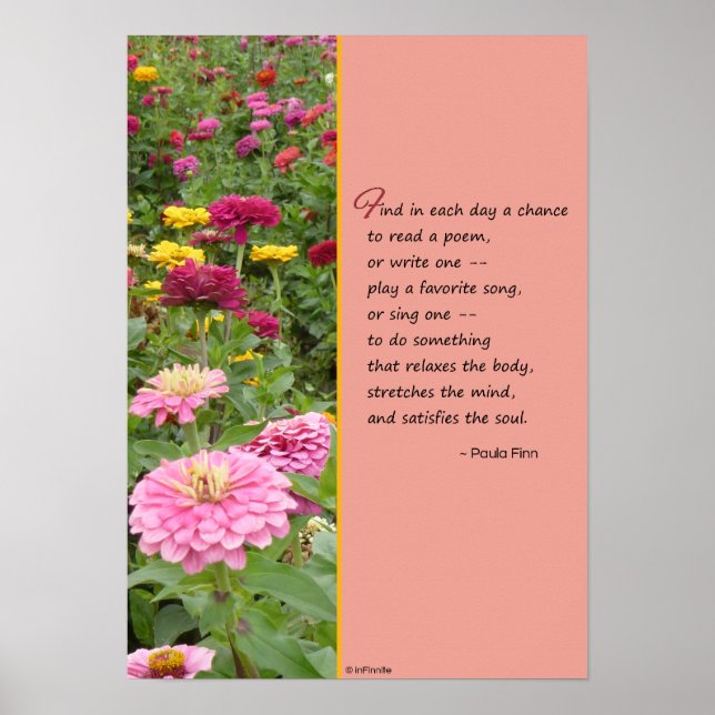 Hitta en chans varje dag... poster (Framsidan)