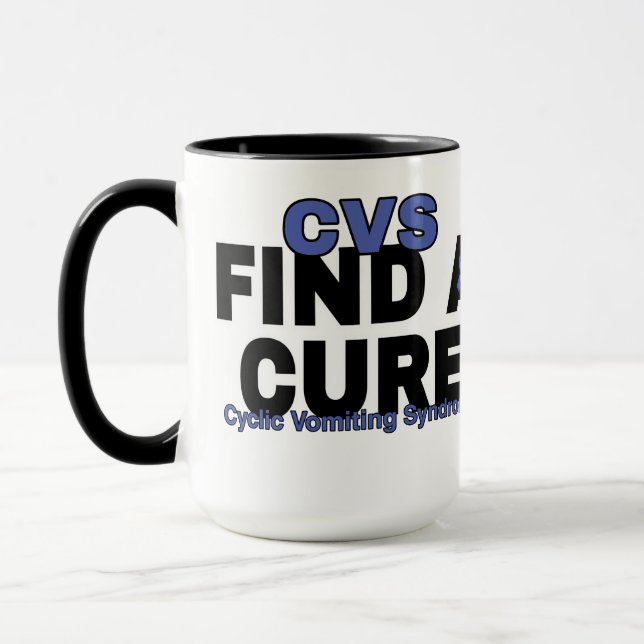 HITTA EN CURE/BOLD ...CVS MUGG (Vänster)