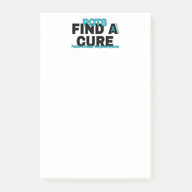 HITTA EN CURE/BOLD...POTS POST-IT BLOCK (Framsida)