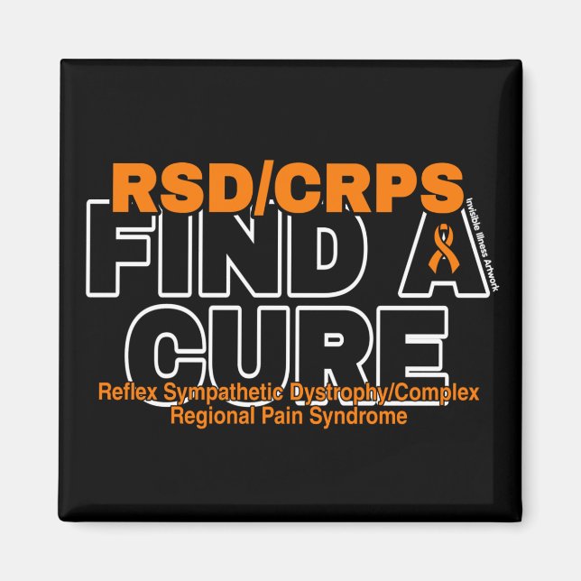 HITTA EN CURE/FET...RSD/CRPS MAGNET (Framsidan)