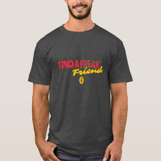 Hitta en Freaky Friend-retro T Shirt