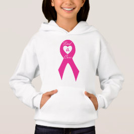 Hitta en lösning, cancermedvetandegörande hoodie, t shirt
