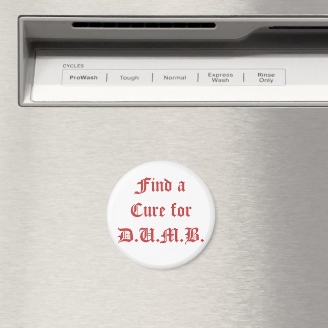 Hitta en lösning för D.U.M.B. Magnet (In Situ (Dishwasher))