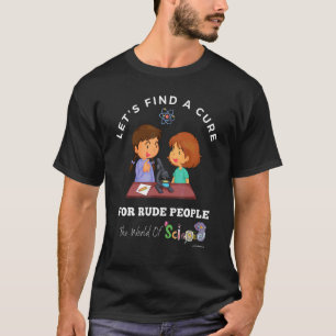 Hitta en lösning för Rude Science Lab Bully Idiot T Shirt