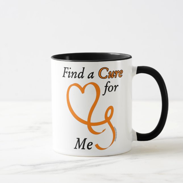 Hitta en sköljning/hjärta/mig...RSD/CRPS Mugg (Höger)