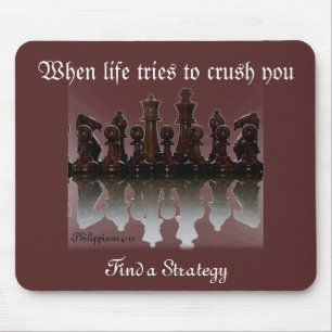 Hitta en strategi-Mousepad Musmatta