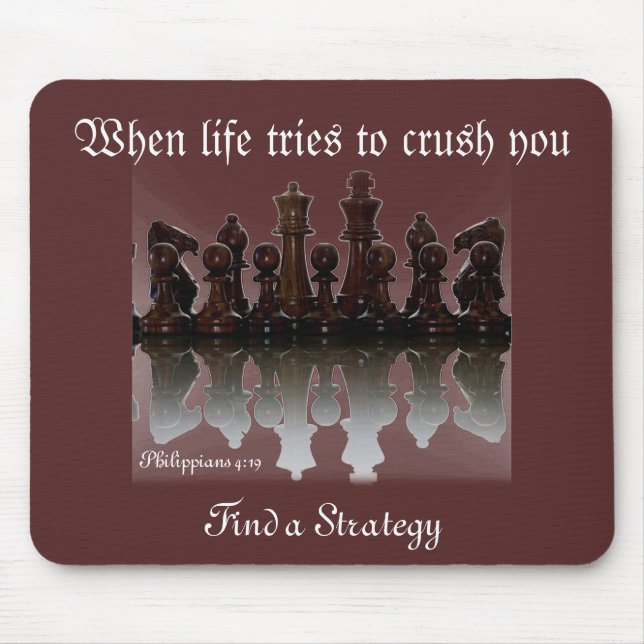 Hitta en strategi Mousepad Musmatta (Framsidan)