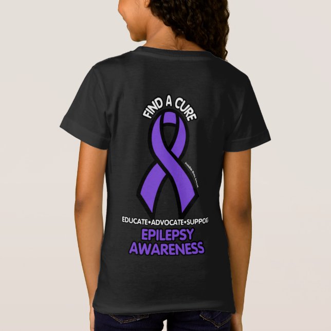 Hitta ett rent band... Epilepsi T Shirt (Baksida)
