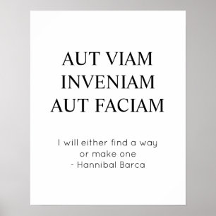 Hitta ett sätt att göra en latinsk offert poster