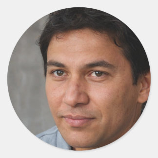 Hitta fred runt klistermärke