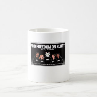 Hitta frihet på Blurt Kopp Mugg