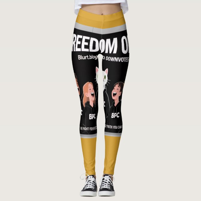 Hitta frihet på Blurt Leggings (Framsida)
