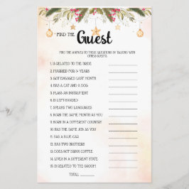 Hitta Gammekortet F för gästjulens Möhippa Flygblad