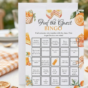 Hitta gäst Baby shower bingo Spelkort Inbjudningar