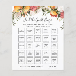 Hitta Gästbingo | Baby Shower-spel