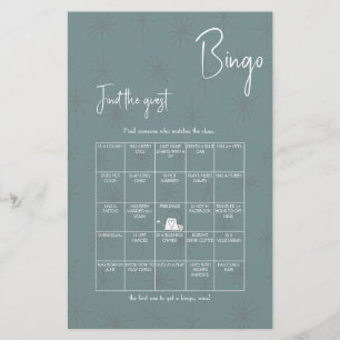 Hitta Gästbingo Duschspel Flyer