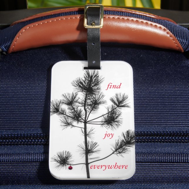 Hitta Glädje Överallt Resa Bagagebricka (Framsida Insitu 2)