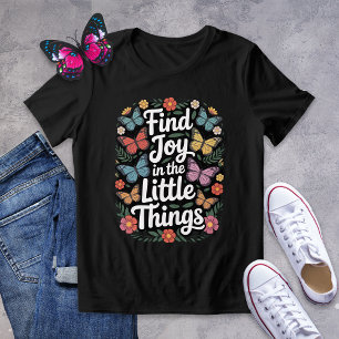 Hitta glädjen i Little Sak Butterfly Shirt T