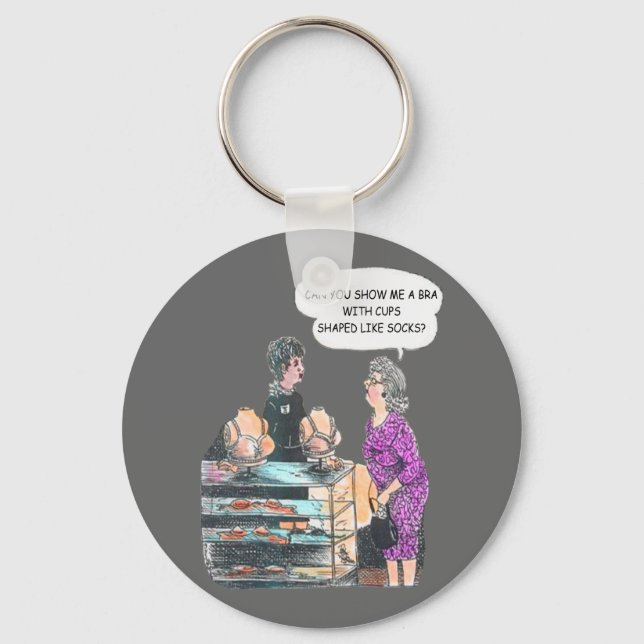 Hitta Högerna Bra Keychain Nyckelring (Framsida)