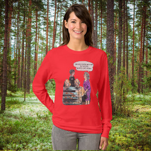 Hitta Högerna Bra Women Långärmad Tee Shirt