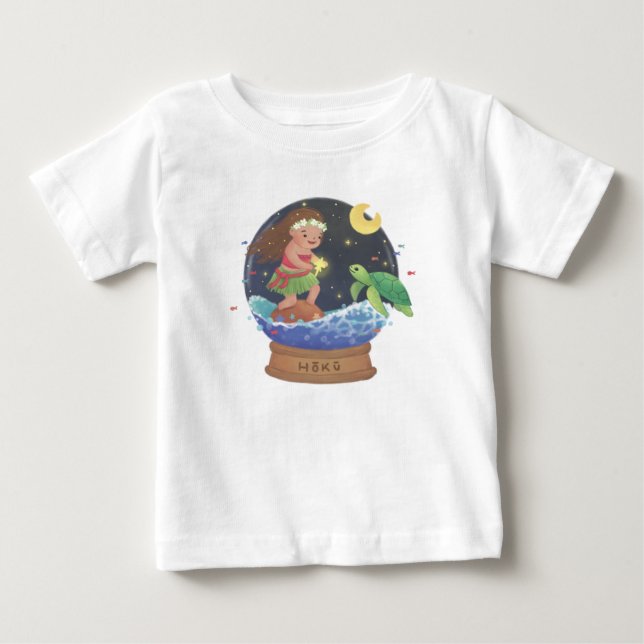 Hitta Hoku: stjärnillustrationen T Shirt (Framsida)