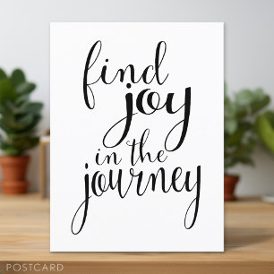 Hitta Joy i Journey - inspirationsoffert Vykort