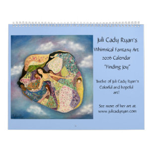 Hitta Joy Whimsical Art 2025 Calendar Kalender