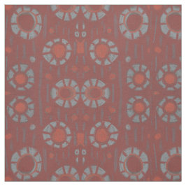 "Hitta kanin", rustik mönster, jordtoner Tyg