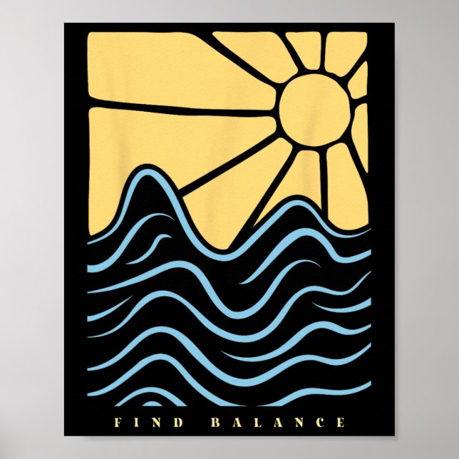 Hitta Lance Sunshine Paradise Sommar Vibes Sommar  Poster (Framsidan)