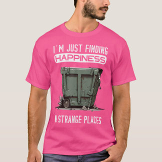 Hitta lycka Sopor som dyker Sopor Dumpster Di T Shirt