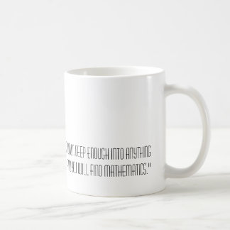 Hitta matematikcitat Mugg