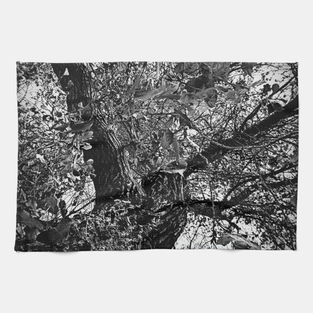 hitta mig i träd kökshandduk (Horisontell)