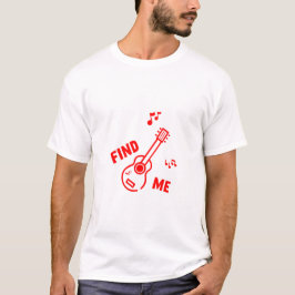 Hitta mig @ Music T Shirt
