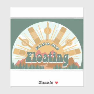 Hitta mig och Flyt fästmärke Klistermärken