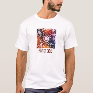 Hitta mig QR-kod Manar Basic T-Shirt