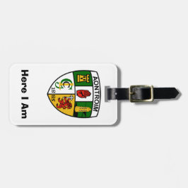 Hitta min Personlig Antrim County ID-Märkre. Bagagebricka