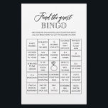 Hitta möhippan för gästbingo flygblad<br><div class="desc">Njut av möhippan med de här enkla och söta spelen. Kolla in vår samling för fler möhippor i samma stil. Observera att dessa spel inte går att redigera.</div>