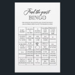 Hitta möhippan för gästbingo flygblad<br><div class="desc">Njut av möhippan med de här enkla och söta spelen. Kolla in vår samling för fler möhippor i samma stil. Observera att dessa spel inte går att redigera.</div>